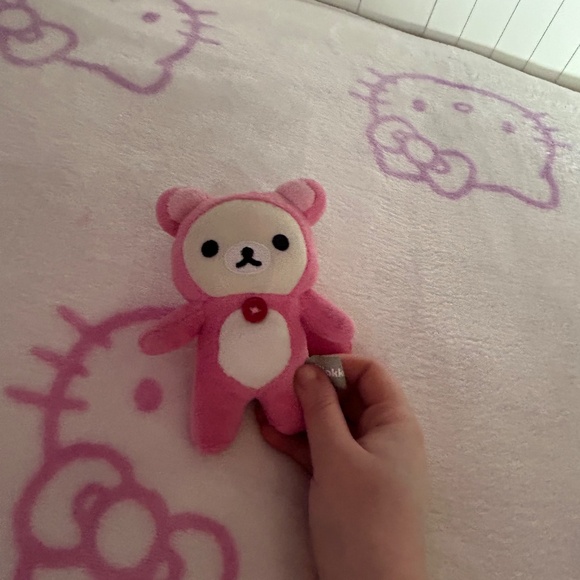 $9.99 SHIPPING RARE!!!!! Mini rilakkuma plushy from the squirrel forest series - Picture 3 of 3